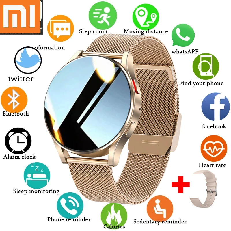 XIAOMI Luxury Smart Watch Men Smartwatch Women Fitness Tracker Full Touch Sports Clock Bluetooth call For Huawei IOS Watches
XIAOMI Luxury Smart Watch Men Smartwatch Women Fitness Tracker Full Touch Sports Clock Bluetooth call For Huawei IOS Watches