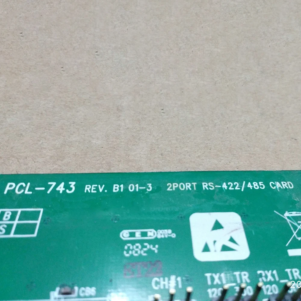 PCL-743 REV.B1 для Advantech RS422/485 карта связи с 2 портами, высокое качество, быстрая доставка
PCL-743 REV.B1 для Advantech RS422/485 карта связи с 2 портами, высокое качество, быстрая доставка