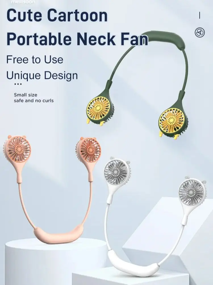 Lazy Sports Fan Portable Neck Fan Electric Wireless FAN Mini ventilador Cooling USB Bladeless Mute Fans for Outdoor Sports
Lazy Sports Fan Portable Neck Fan Electric Wireless FAN Mini ventilador Cooling USB Bladeless Mute Fans for Outdoor Sports