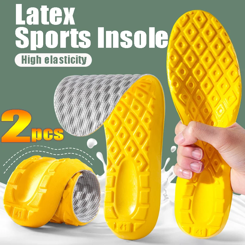 Memory Sponge Elastic Sports Insole Men and Women Foot Massage Latex Foam Breathable Insoles Sneakers Support Arch Care Shoe Pad
Memory Sponge Elastic Sports Insole Men and Women Foot Massage Latex Foam Breathable Insoles Sneakers Support Arch Care Shoe Pad