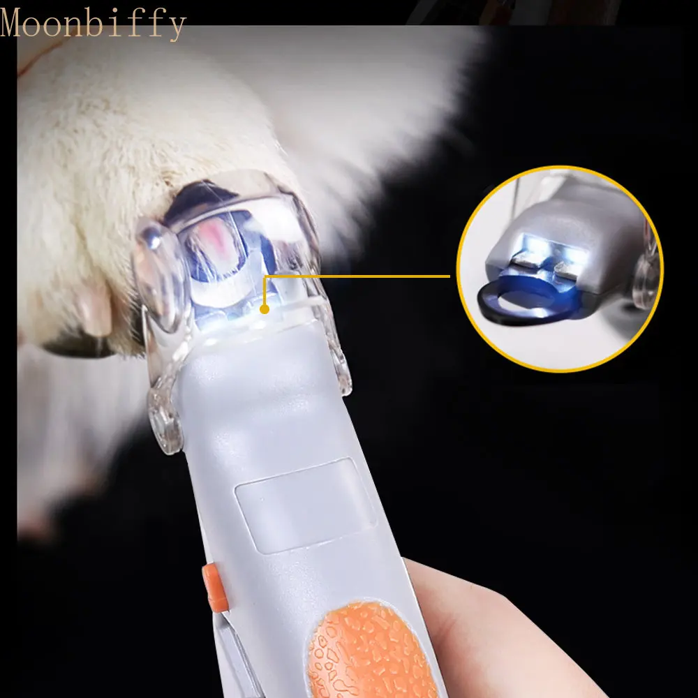 

Professional Pet Dog Cat Nail Clipper Scissors Pet Nail Toe Claw Clippers Scissor LED Light Nail Trimmer for Animals Pet Supplie