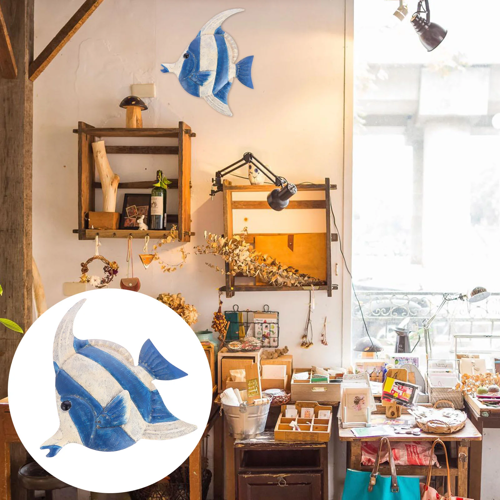 Wrought Iron Fish Wall Hanging Home Decor Decorations Indoor Fence Household
Wrought Iron Fish Wall Hanging Home Decor Decorations Indoor Fence Household