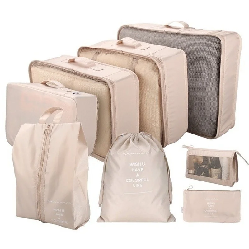 8PCS/Set Organizer Bags for Travel Organizer Bags Accessories Luggage Suitcase Organizer Waterproof Wash Bag Clothes Storage
8PCS/Set Organizer Bags for Travel Organizer Bags Accessories Luggage Suitcase Organizer Waterproof Wash Bag Clothes Storage