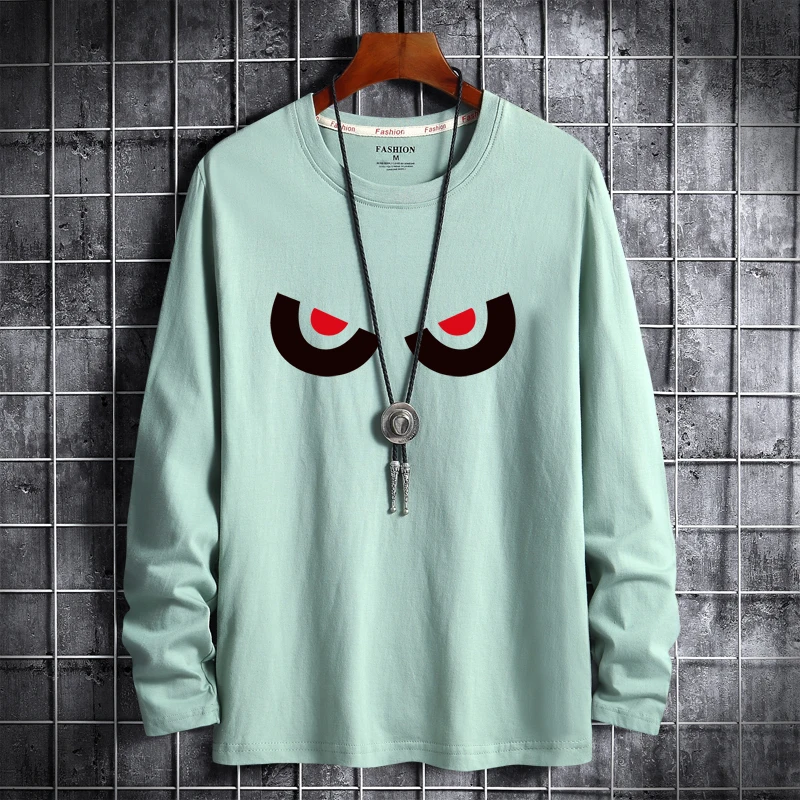 Long-Sleeve T-Shirts Men Print Cotton Tees Round-Neck Loose Soft TShirts Plus Size 4XL 5XL 6XL
Long-Sleeve T-Shirts Men Print Cotton Tees Round-Neck Loose Soft TShirts Plus Size 4XL 5XL 6XL