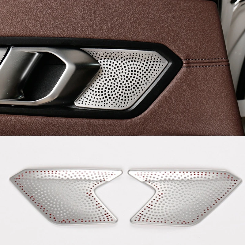 For BMW 3 Series G20 2019 2020 Car Door Panel Loudspeaker Pad Stereo Audio Speaker Horn Cover Trim Stickers Auto Accessories
For BMW 3 Series G20 2019 2020 Car Door Panel Loudspeaker Pad Stereo Audio Speaker Horn Cover Trim Stickers Auto Accessories