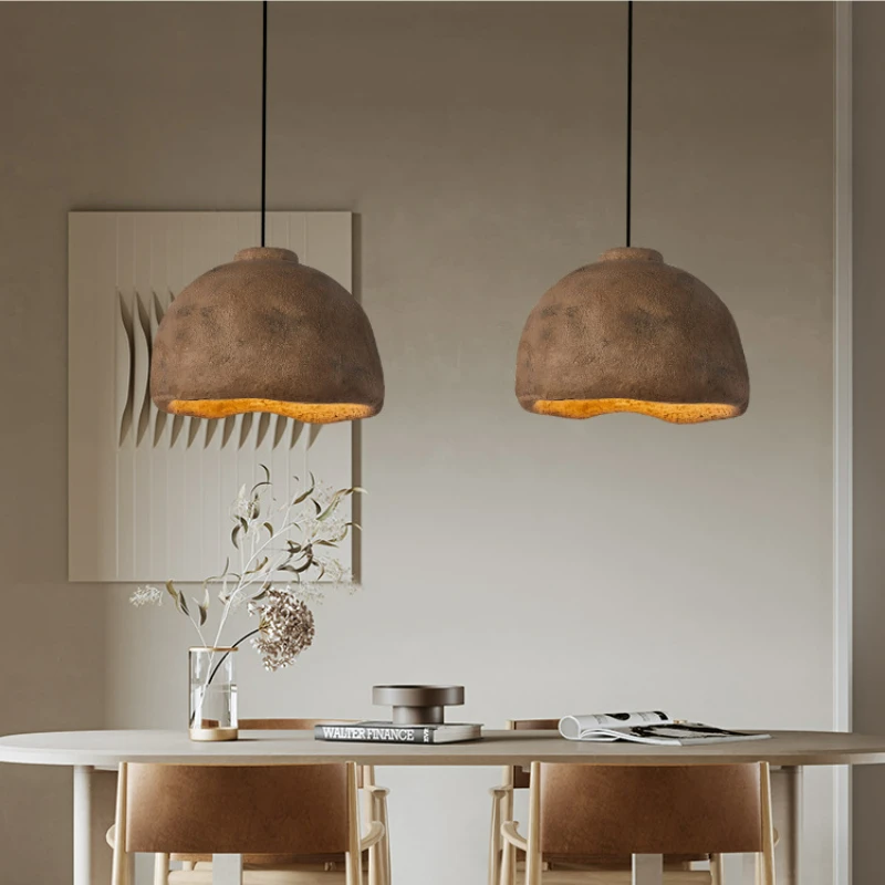 Wabi Sabi Japanese Style Pendant Lamp for Kitchen Bedroom Hotel Homestay Chandelier Aesthetic Art Home Decor Lighting Appliance
Wabi Sabi Japanese Style Pendant Lamp for Kitchen Bedroom Hotel Homestay Chandelier Aesthetic Art Home Decor Lighting Appliance