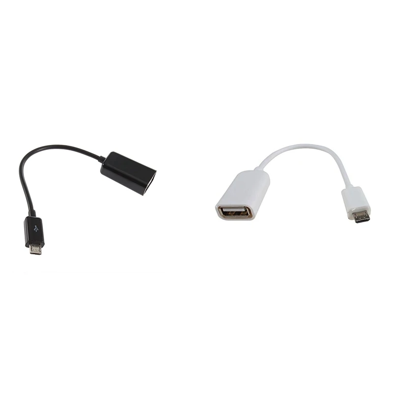 

Новинка-1 шт. переходник OTG Mini USB штекер-USB гнездо и 1 шт. OTG Micro-USB линии передачи данных телефонные линии