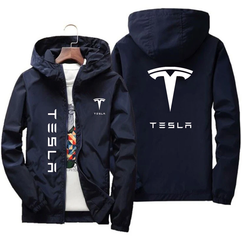 2022 Tesla Logo Windbreaker Jackets Waterproof Military Hooded Wind Breaker Casual Coat Male Clothing Autumn Spring Outwear Men
2022 Tesla Logo Windbreaker Jackets Waterproof Military Hooded Wind Breaker Casual Coat Male Clothing Autumn Spring Outwear Men