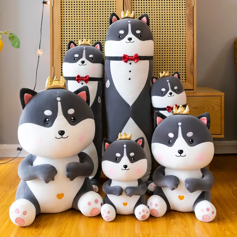 Cute Crown Husky Plush Toy Doll Creative Ragdoll Bed Pillow Girl Room Decoration Gift Toy kawaii doll мягкие игрушки для девочек
Cute Crown Husky Plush Toy Doll Creative Ragdoll Bed Pillow Girl Room Decoration Gift Toy kawaii doll мягкие игрушки для девочек