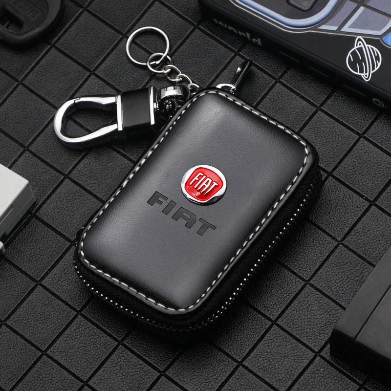 Universal Genuine Leather Car Key Cover Case Wallet Bag Keychain For FIAT Grande Punto 500 Tipo Panda Ducato Freemont Stilo Dobl
Universal Genuine Leather Car Key Cover Case Wallet Bag Keychain For FIAT Grande Punto 500 Tipo Panda Ducato Freemont Stilo Dobl