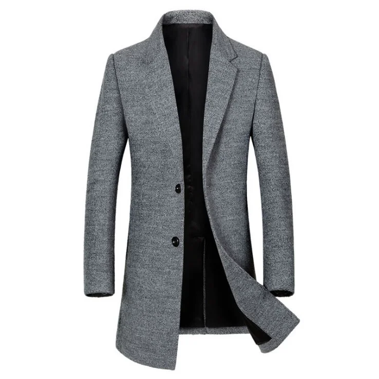 New Fashion Long Woolen Coat Men Single Breasted Trench Coat Men For Overcoat Winter Business Casual Slim Fit Wool Pea Coats 3XL
New Fashion Long Woolen Coat Men Single Breasted Trench Coat Men For Overcoat Winter Business Casual Slim Fit Wool Pea Coats 3XL