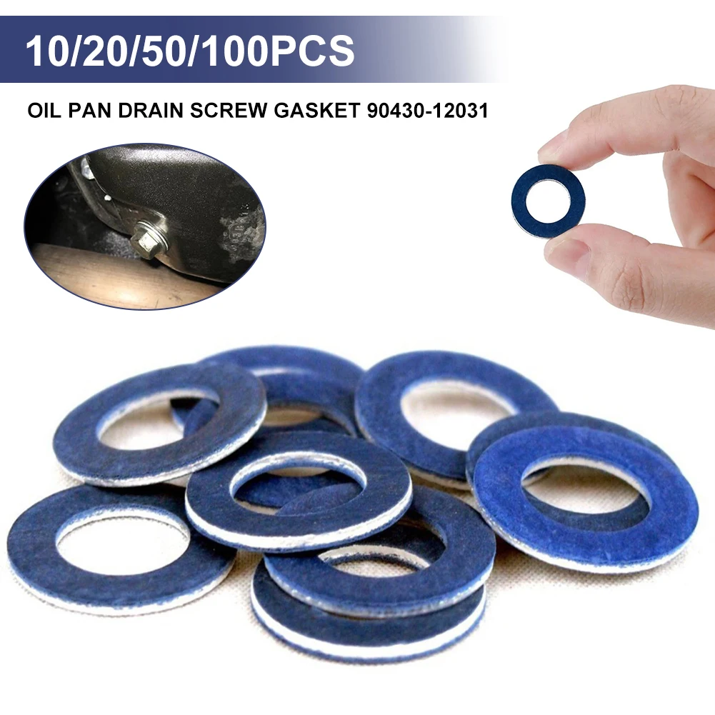 Multifunctional Oil Drain Plug Seal Washer Oil Pan Gaskets Replacement For Toyota Lexus Outboard 90430-12031 Auto Accessories
Multifunctional Oil Drain Plug Seal Washer Oil Pan Gaskets Replacement For Toyota Lexus Outboard 90430-12031 Auto Accessories