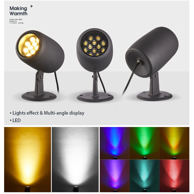 IP65 Waterproof LED Spot Light Modern Lawn Lamp Outdoor Garden Decoration Tree Yard Patio Park Landscape Lighting 220V 240V
IP65 Waterproof LED Spot Light Modern Lawn Lamp Outdoor Garden Decoration Tree Yard Patio Park Landscape Lighting 220V 240V