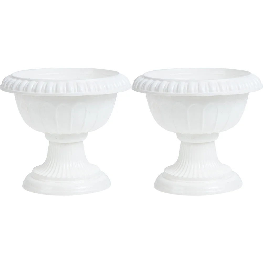 2 Pcs European Style Planter Plastic Plants Outdoors Flower Container Pot Planters Roman Holder Minimalist Wedding Materos
2 Pcs European Style Planter Plastic Plants Outdoors Flower Container Pot Planters Roman Holder Minimalist Wedding Materos