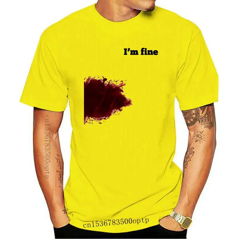 2022 Hillbilly Men's T-shirts Cotton Short Sleeve Summer Tee Shirts White I'm Fine Funny Tshirts Man Gift Cloth
2022 Hillbilly Men's T-shirts Cotton Short Sleeve Summer Tee Shirts White I'm Fine Funny Tshirts Man Gift Cloth