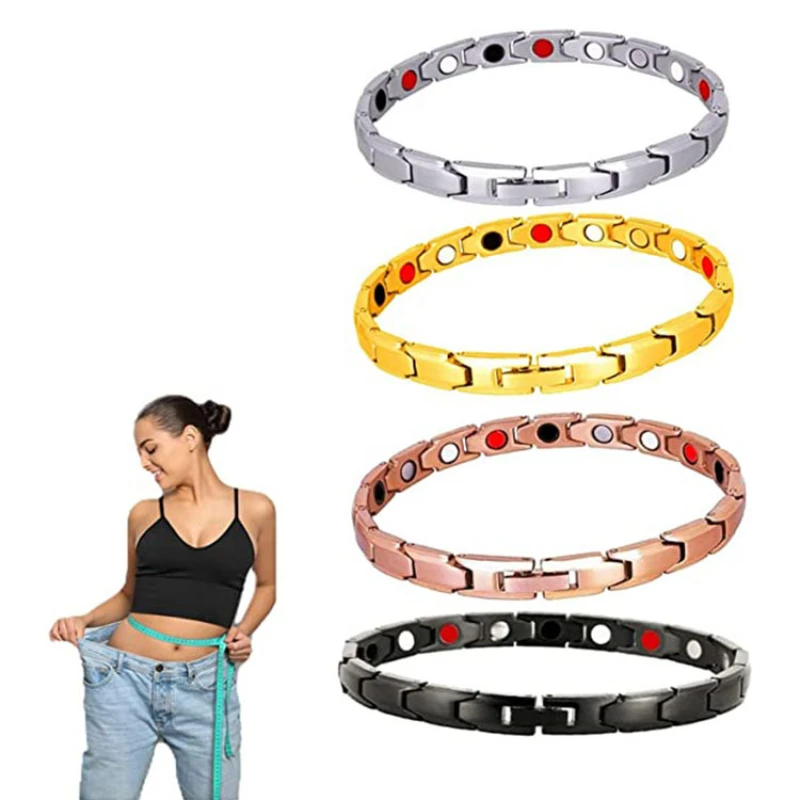 Retro Fashion 6-color Metal Magnet Bracelet Unisex To Promote Blood Circulation and Relieve Fatigue Magnet Jewelry
Retro Fashion 6-color Metal Magnet Bracelet Unisex To Promote Blood Circulation and Relieve Fatigue Magnet Jewelry