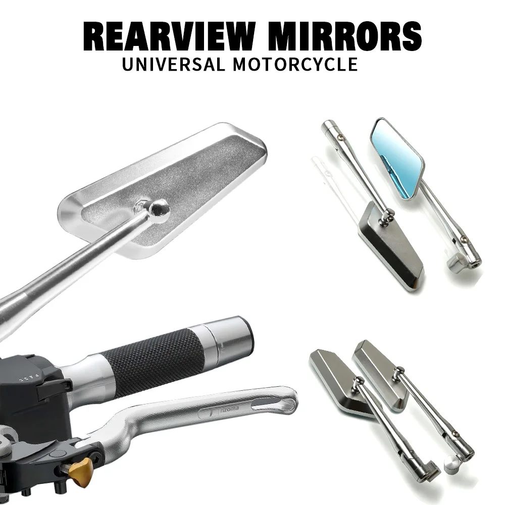 For Yamaha FZ250 FZR400 YZF600 YZF1000 FZ400 FZ600 FZ800 Universal Motorcycle Rearview Mirrors CNC Aluminum Blue Lens Anti-glare
For Yamaha FZ250 FZR400 YZF600 YZF1000 FZ400 FZ600 FZ800 Universal Motorcycle Rearview Mirrors CNC Aluminum Blue Lens Anti-glare