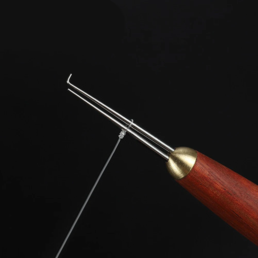 Muzi Line Knotter Fishing Decoupling Device Double Pick Needle Hook Binding Hook Binders Sub-line Knotters Fishing Accessories
Muzi Line Knotter Fishing Decoupling Device Double Pick Needle Hook Binding Hook Binders Sub-line Knotters Fishing Accessories