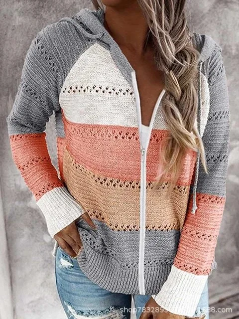 2022 original single new autumn and winter new zipper hooded long-sleeved sweater
2022 original single new autumn and winter new zipper hooded long-sleeved sweater