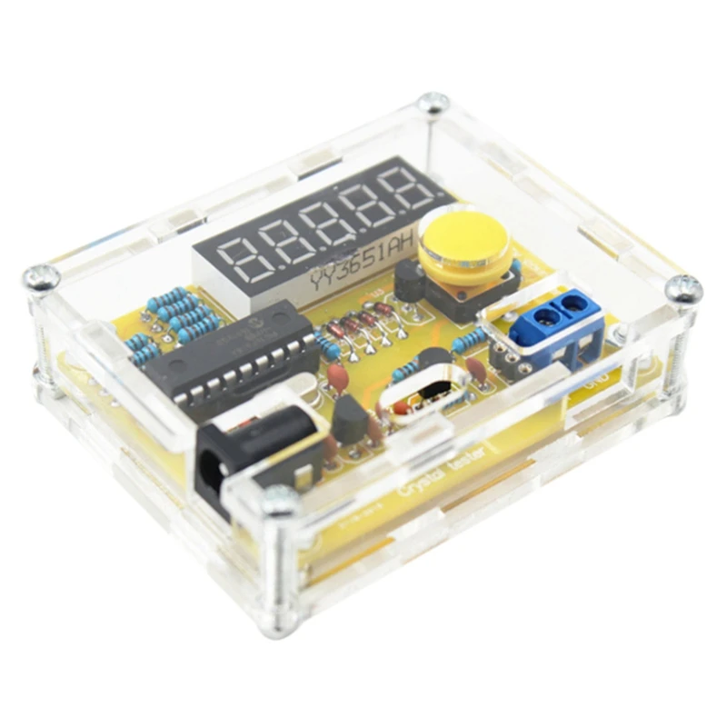 1Hz-50Mhz Frequency Meter Production Kit Parts Crystal Vibration Measurement Frequency Measurement Instrument
1Hz-50Mhz Frequency Meter Production Kit Parts Crystal Vibration Measurement Frequency Measurement Instrument