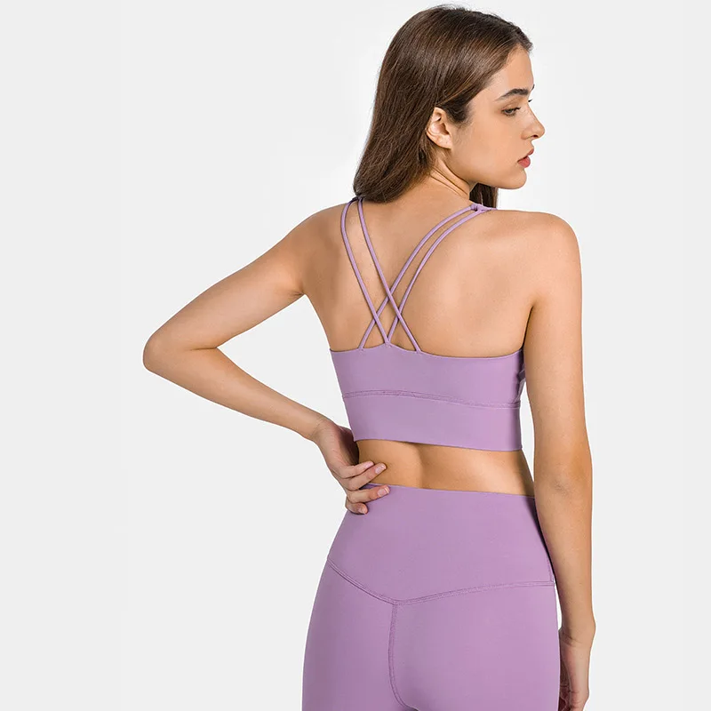 Спортивный бюстгальтер Luluwomen для фитнеса, облегающий кроп-топ, женский жилет для йоги, Противоударная майка с перекрестными лямками, женска...
Спортивный бюстгальтер Luluwomen для фитнеса, облегающий кроп-топ, женский жилет для йоги, Противоударная майка с перекрестными лямками, женска...