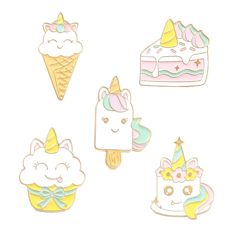Hmes Cartoon Cute Brooch Woman Enamel Cloud Ice Cream Rainbow Pin Lapel Badge Brooch Jewelry Clothing Accessories Gift
Hmes Cartoon Cute Brooch Woman Enamel Cloud Ice Cream Rainbow Pin Lapel Badge Brooch Jewelry Clothing Accessories Gift