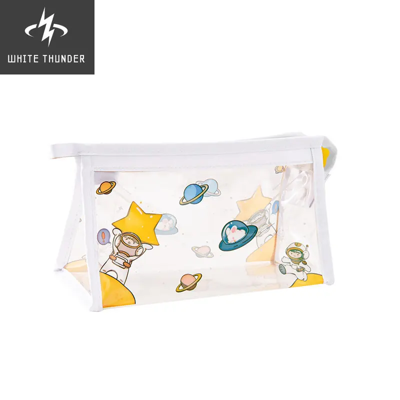 1 Piece Creative Transparent Pencil Case Kawaii Large Capacity Pencil Box Cute Cartoon Waterproof Pen Storage School Stationery 
1 Piece Creative Transparent Pencil Case Kawaii Large Capacity Pencil Box Cute Cartoon Waterproof Pen Storage School Stationery