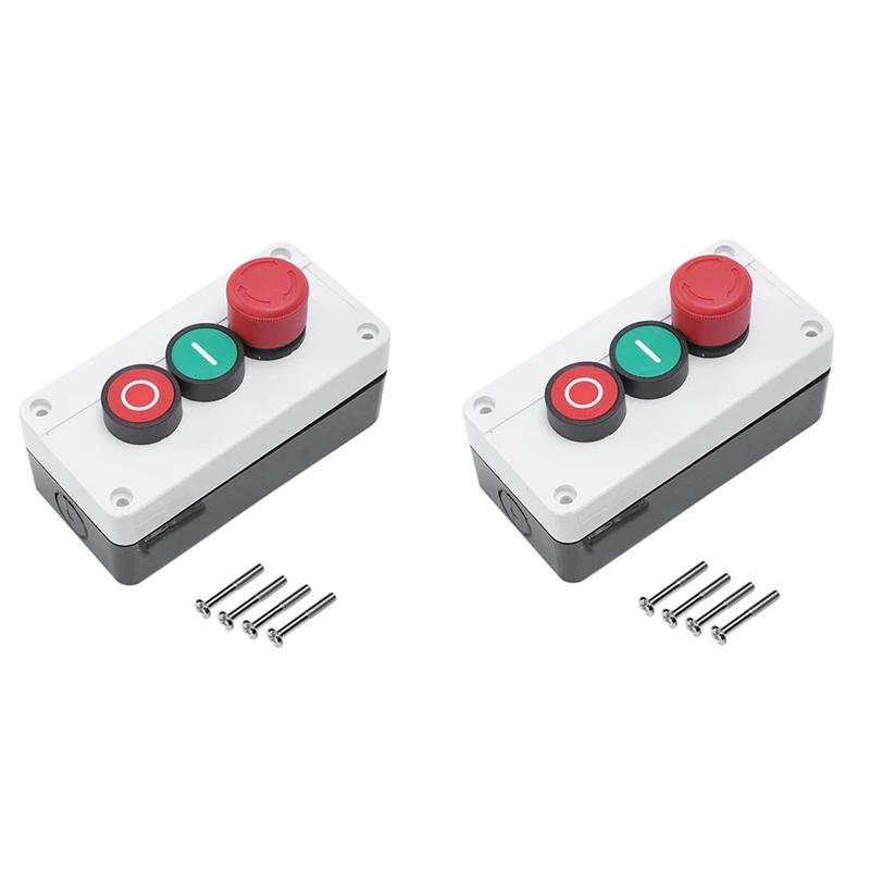 8X NC Emergency Stop NO Red Green Momentary Push Button Switch Station 600V 10A
8X NC Emergency Stop NO Red Green Momentary Push Button Switch Station 600V 10A
