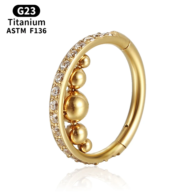 Piercing Titanium Zircon Helix Ear Tragus Nose Ring Hinge Segment Earrings Septum Industrial Women G23 Labret Body Jewelry Helix
Piercing Titanium Zircon Helix Ear Tragus Nose Ring Hinge Segment Earrings Septum Industrial Women G23 Labret Body Jewelry Helix