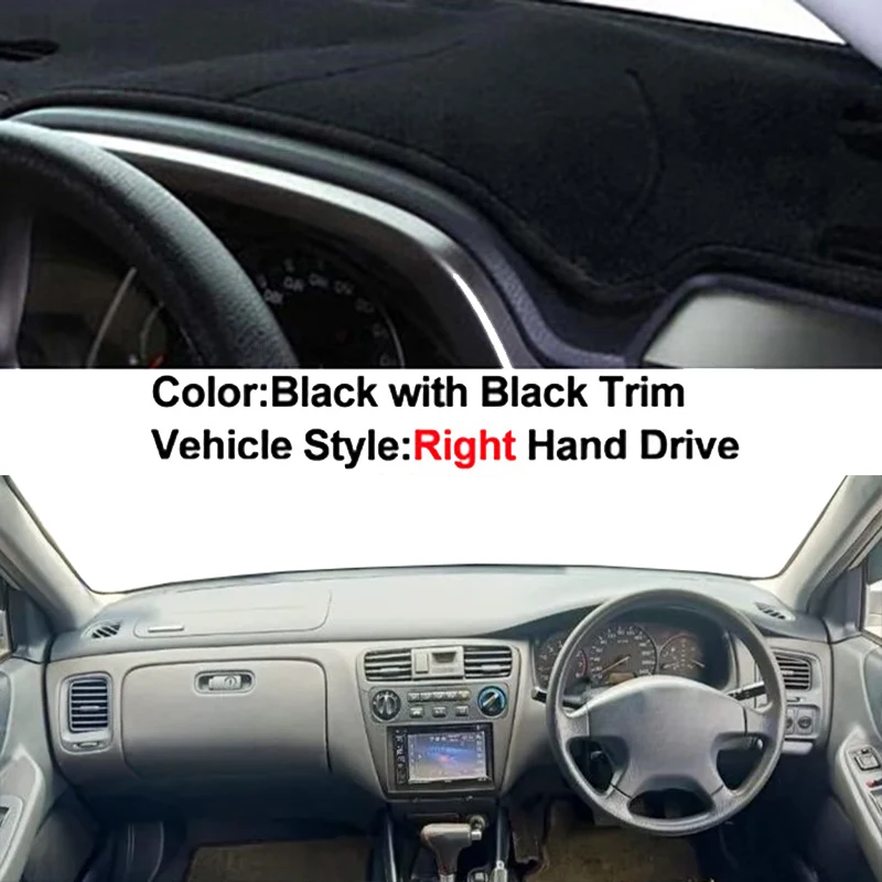 Внутренняя крышка приборной панели автомобиля для Honda Accord 1997 - 2002 LHD RHD, коврик для приборной панели, накидка, солнцезащитный козырек, искусственная Защита от УФ-лучей 2001 2000
Внутренняя крышка приборной панели автомобиля для Honda Accord 1997 - 2002 LHD RHD, коврик для приборной панели, накидка, солнцезащитный козырек, искусственная Защита от УФ-лучей 2001 2000