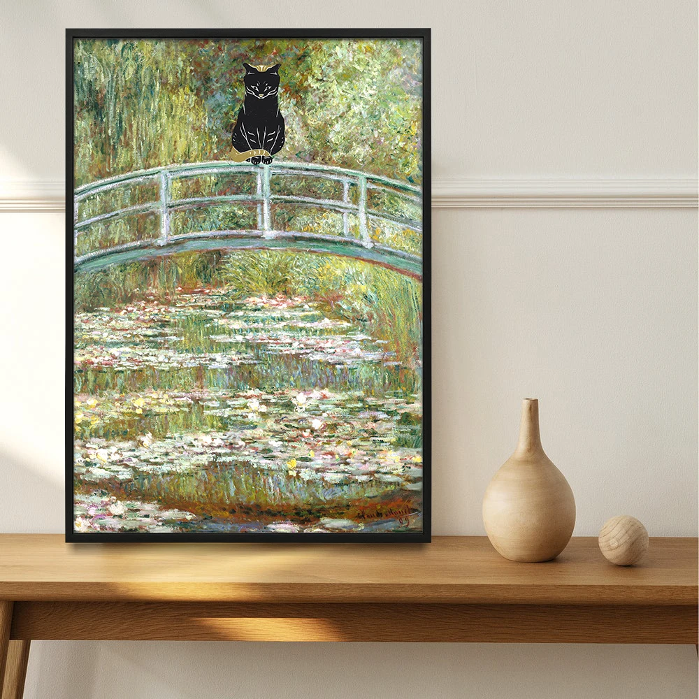 Monet Waterlily Cat Print, Claude Monet Cat Poster, Cat Art, Floral Print, Wall Art Decor, Cat Lover Gift, A1/A2/A3/A4
Monet Waterlily Cat Print, Claude Monet Cat Poster, Cat Art, Floral Print, Wall Art Decor, Cat Lover Gift, A1/A2/A3/A4