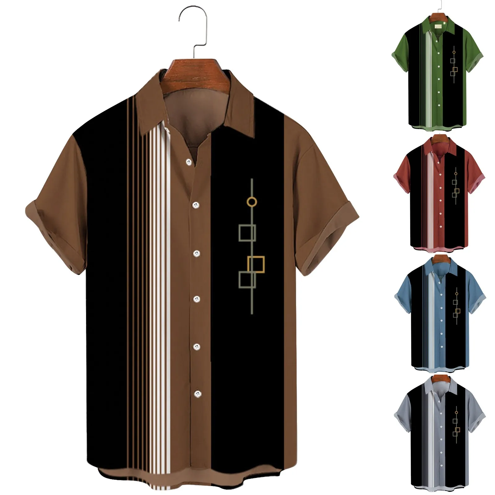 Green Collared Shirt Mens Floral Hawaiian Shirts Short Sleeve Button Down Beach Shirts Shirt Sleeve Tops Men
Green Collared Shirt Mens Floral Hawaiian Shirts Short Sleeve Button Down Beach Shirts Shirt Sleeve Tops Men