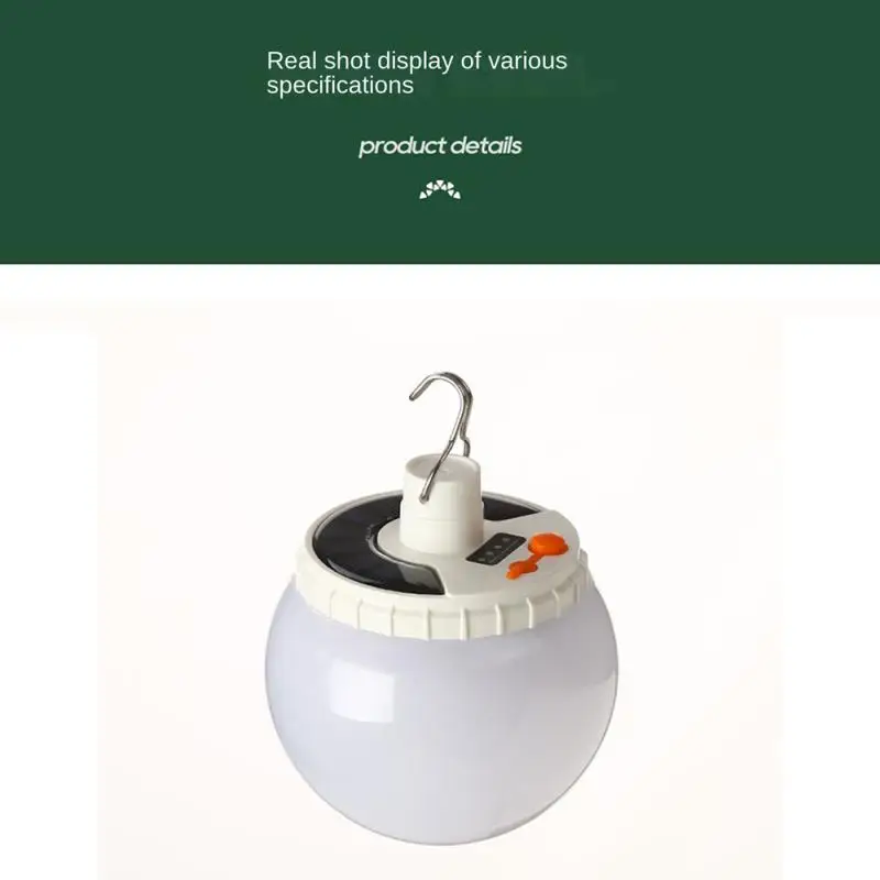 Tent Led Bulb Portable Lanterns Led Tent Lamp Camping Supplies Solar Camping Light 3rd Gear Adjustment Led Bulb Emergency Light
Tent Led Bulb Portable Lanterns Led Tent Lamp Camping Supplies Solar Camping Light 3rd Gear Adjustment Led Bulb Emergency Light