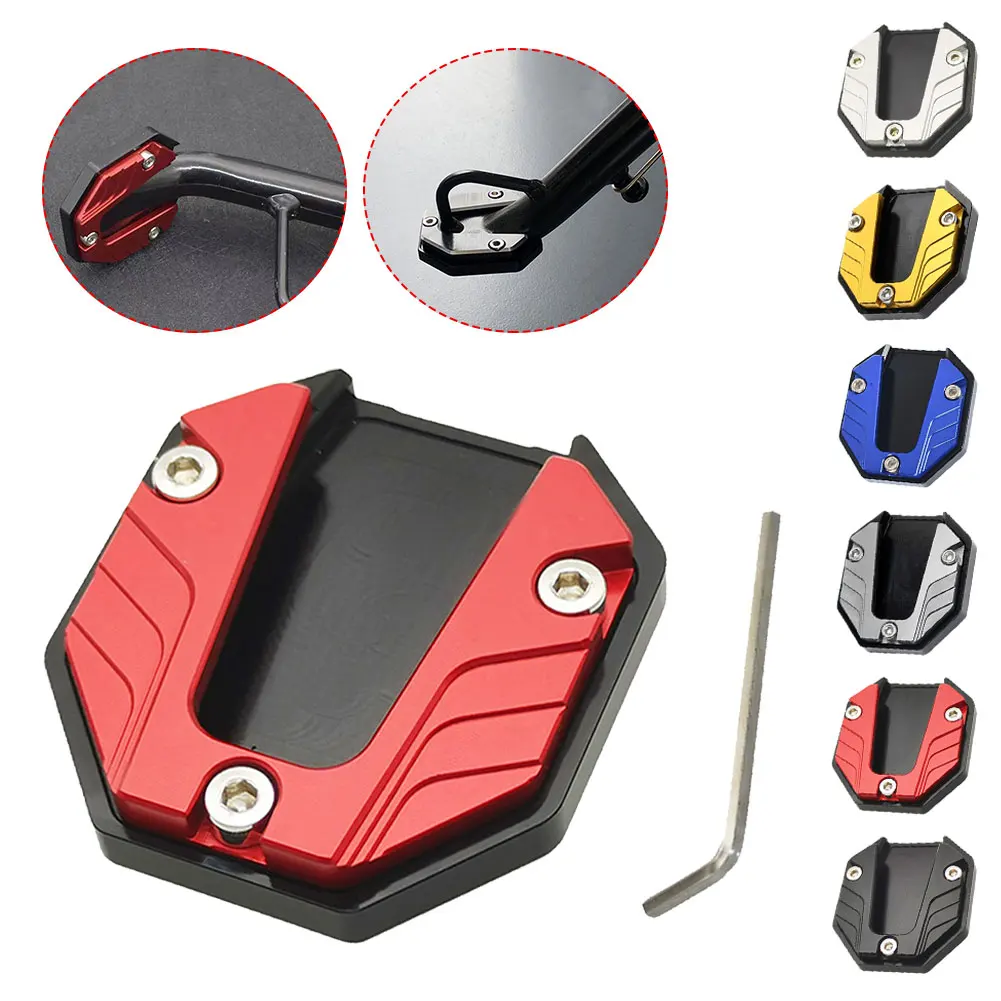 Aluminum Alloy Bicycle Kickstand Extender Motorcycle Anti-Slip Bracket Scooter Extension Foot Pad Plate Motorbike Accessories
Aluminum Alloy Bicycle Kickstand Extender Motorcycle Anti-Slip Bracket Scooter Extension Foot Pad Plate Motorbike Accessories