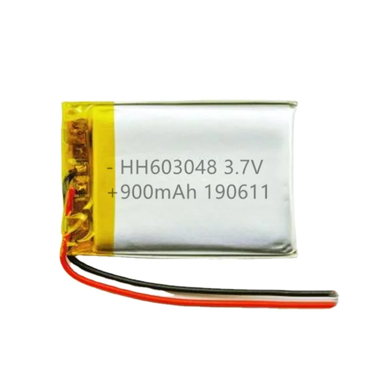 3.7V 900mAh 603048 063048 Rechargeable Lithium Polymer Battery For MP3 MP4 MP5 GPS PDA Bluetooth Headset Smart Watch Lipo Cell
3.7V 900mAh 603048 063048 Rechargeable Lithium Polymer Battery For MP3 MP4 MP5 GPS PDA Bluetooth Headset Smart Watch Lipo Cell