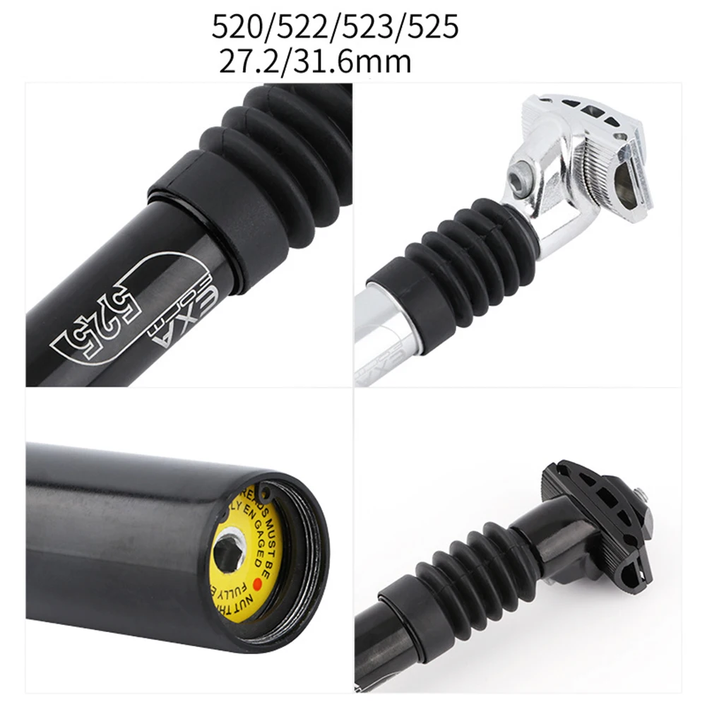 High Strength Seat Tube Bike Seatpost Aluminum Alloy Bicycle Suspension Hydraulic Shock Mountain Bikes Shock Absorber
High Strength Seat Tube Bike Seatpost Aluminum Alloy Bicycle Suspension Hydraulic Shock Mountain Bikes Shock Absorber