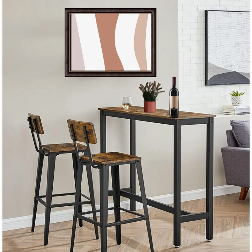 Деревенский коричневый набор из 2 барных столешниц высотой/барные стулья с основанием, мебель для гостиной, декор для кухни/бара, новый домашний подарок
Деревенский коричневый набор из 2 барных столешниц высотой/барные стулья с основанием, мебель для гостиной, декор для кухни/бара, новый домашний подарок