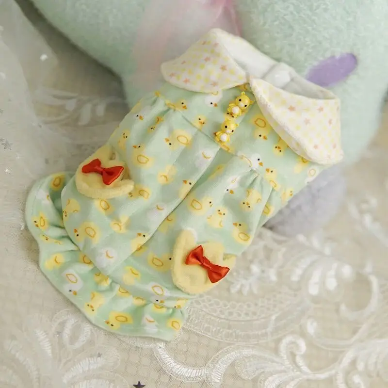 Pet Clothes Autumn Winter Small Dog Cute Warm Dress Puppy Kitten Princess Dress Fashionable Yellow Duck Pattern Girl Sweater
Pet Clothes Autumn Winter Small Dog Cute Warm Dress Puppy Kitten Princess Dress Fashionable Yellow Duck Pattern Girl Sweater