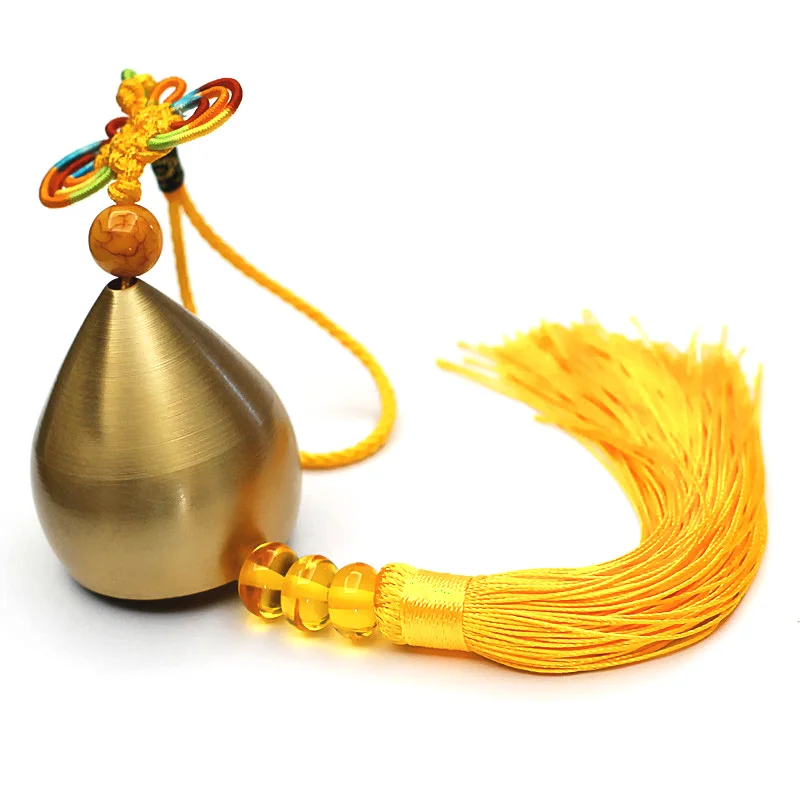 1 String Pure Copper Bell Wind Chimes Ornament Hanging Door Decoration Creative Feng Shui
1 String Pure Copper Bell Wind Chimes Ornament Hanging Door Decoration Creative Feng Shui