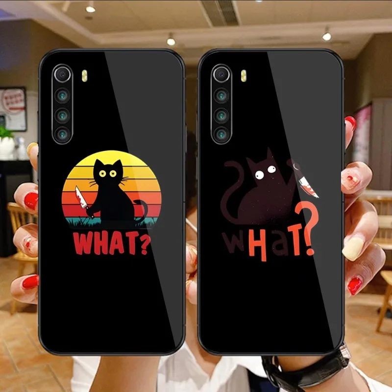 Чехол для телефона с котом и ножом для Xiaomi 13, 12, 11T, 10, 9, Redmi Note 11, 10, 10S Pro, Redmi 9, 9A, 8, черный стеклянный чехол для телефона из поликарбоната
Чехол для телефона с котом и ножом для Xiaomi 13, 12, 11T, 10, 9, Redmi Note 11, 10, 10S Pro, Redmi 9, 9A, 8, черный стеклянный чехол для телефона из поликарбоната