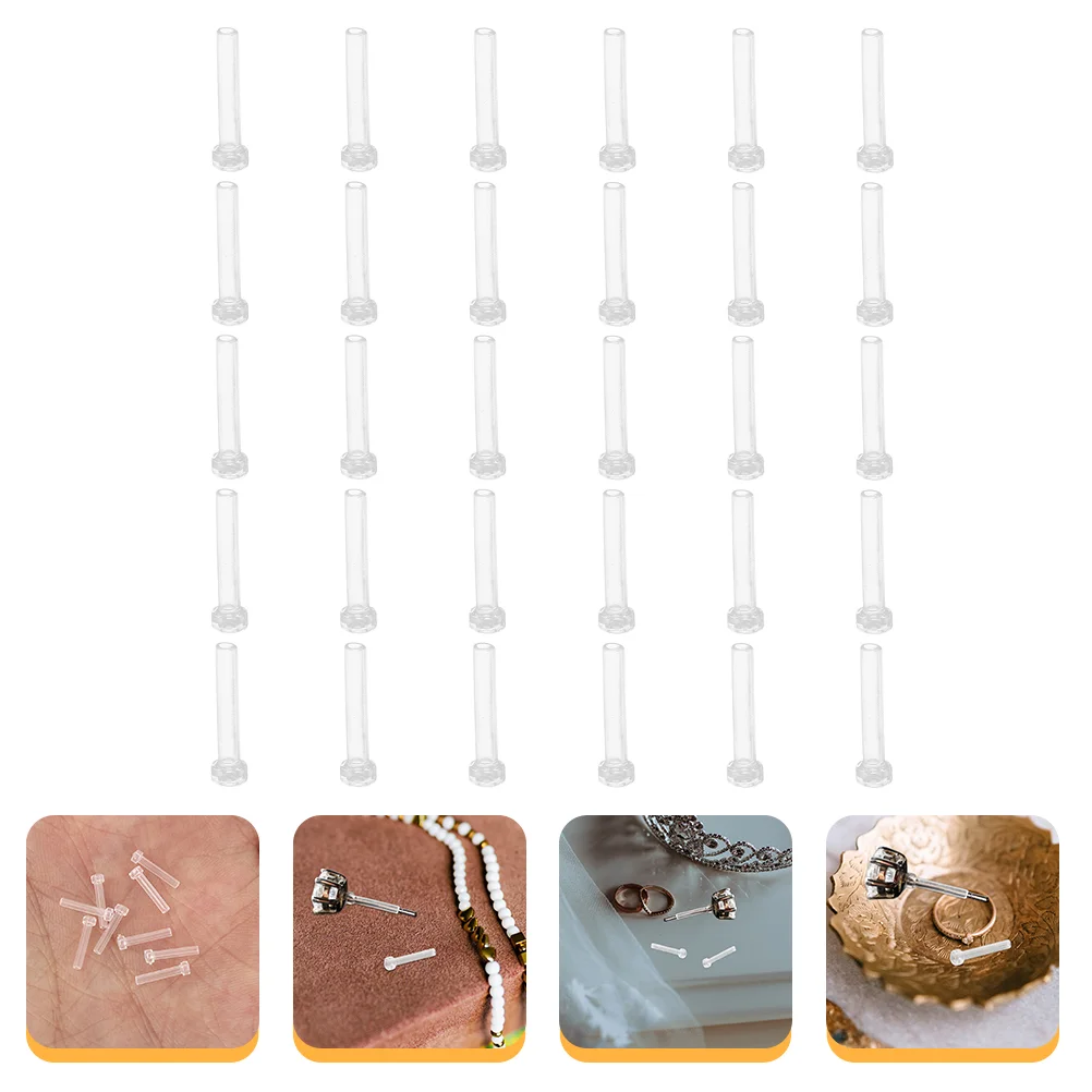 Earring Ear Sleeves Stud Earrings Covers Protector Tube Needle Studs Cover Jewelry Clear Pierced Sleeve Backs Posts Sensitive
Earring Ear Sleeves Stud Earrings Covers Protector Tube Needle Studs Cover Jewelry Clear Pierced Sleeve Backs Posts Sensitive