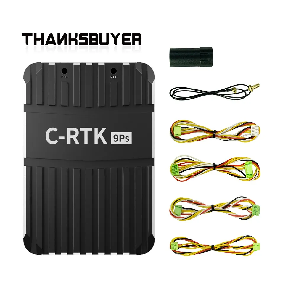 

CUAV GNSS Module C-RTK 9Ps (Base Station and Aircraft End with Bracket) for PX4 ArduPilot