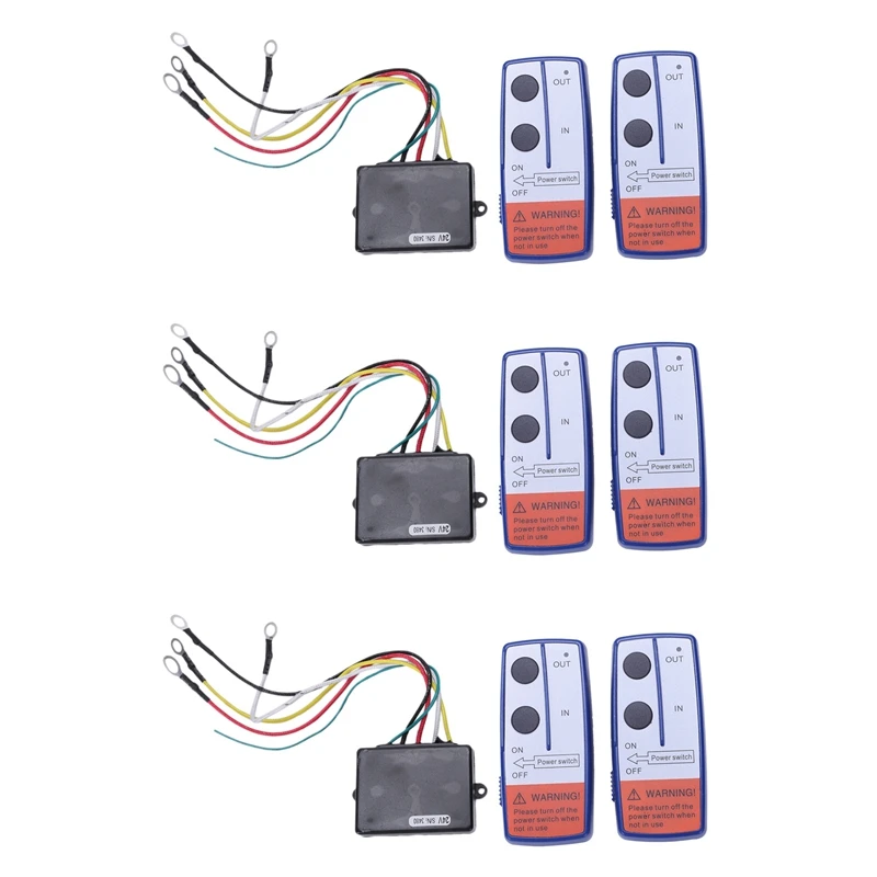 6X Recovery Wireless Winch Remote Control Twin Handset Atv Truck 24V 24 Volt
6X Recovery Wireless Winch Remote Control Twin Handset Atv Truck 24V 24 Volt