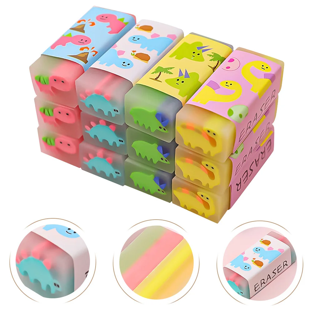 12 Pcs Drawing Mini Erasers Cartoon School Elasticity Adorable Students Portable Pvc Pupils Dinosaurs Designed
12 Pcs Drawing Mini Erasers Cartoon School Elasticity Adorable Students Portable Pvc Pupils Dinosaurs Designed