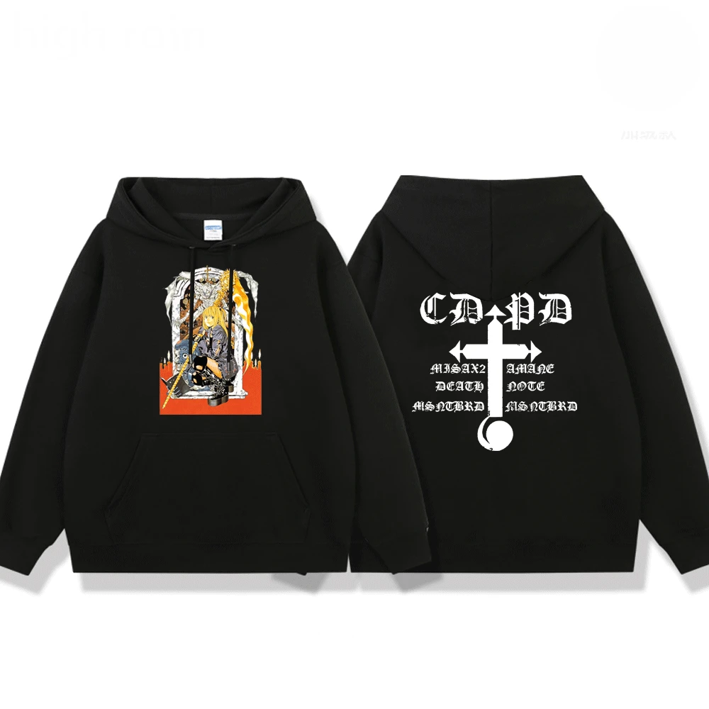 Death Note Misa Amane Fall/Winter Academy Polar Fleece Sweatshirt Men Women Horror Ryuk Light Yagami Anime Hoodie Pullover Tops
Death Note Misa Amane Fall/Winter Academy Polar Fleece Sweatshirt Men Women Horror Ryuk Light Yagami Anime Hoodie Pullover Tops