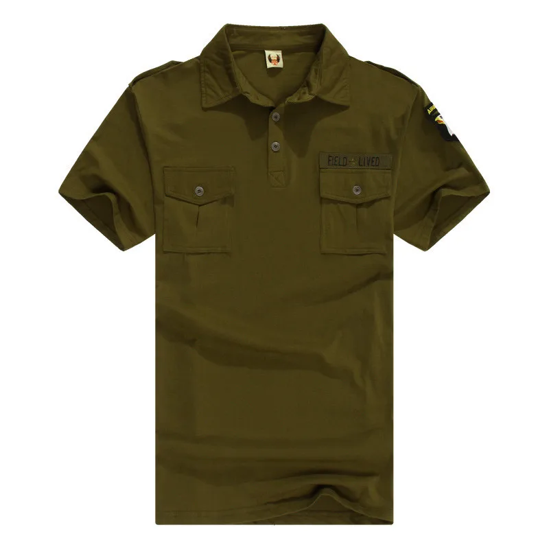 2723-R- short-sleeved men's t-shirt tailor-made loose five-point sleeve summer sport T-shirt