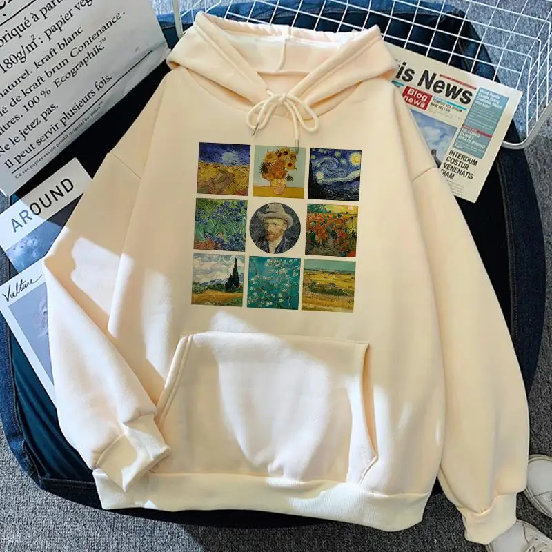 Van Gogh Oil Painting Women Hooide Oversize Fashion Long Sleeve Loose Winter Sweatshirt Hoody Retro Casual Harajuku Streetwear
Van Gogh Oil Painting Women Hooide Oversize Fashion Long Sleeve Loose Winter Sweatshirt Hoody Retro Casual Harajuku Streetwear