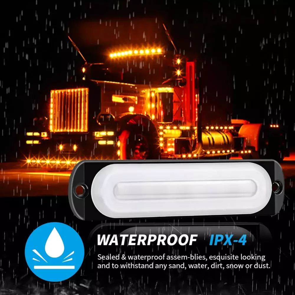 AUTO PARTS 12/24V Car Light Assembly 18W LED Police Lights 6 LED Car Truck Trailer SUV Vans Emergency Side Strobe Warning Light
AUTO PARTS 12/24V Car Light Assembly 18W LED Police Lights 6 LED Car Truck Trailer SUV Vans Emergency Side Strobe Warning Light
