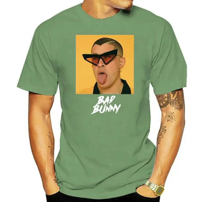 Футболка Bad Bunny футболка с языком-Bad Bunny X100Pre Tour, базовые модели футболок
Футболка Bad Bunny футболка с языком-Bad Bunny X100Pre Tour, базовые модели футболок