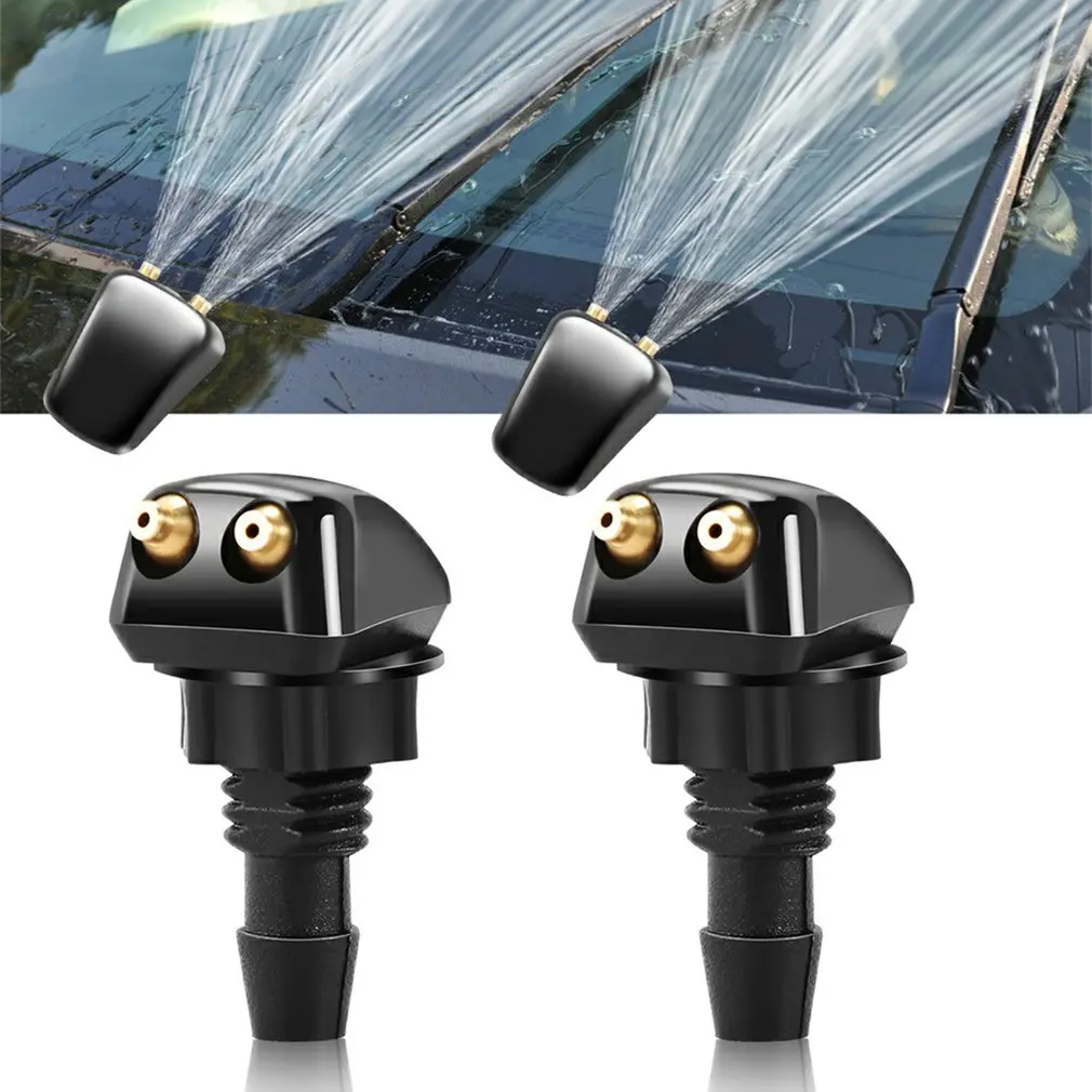 1 Pair Universal Car Friont Windshield Wiper Nozzle Jet Sprayer Kits Sprinkler Water Fan Spout Cover Washer Outlet
1 Pair Universal Car Friont Windshield Wiper Nozzle Jet Sprayer Kits Sprinkler Water Fan Spout Cover Washer Outlet